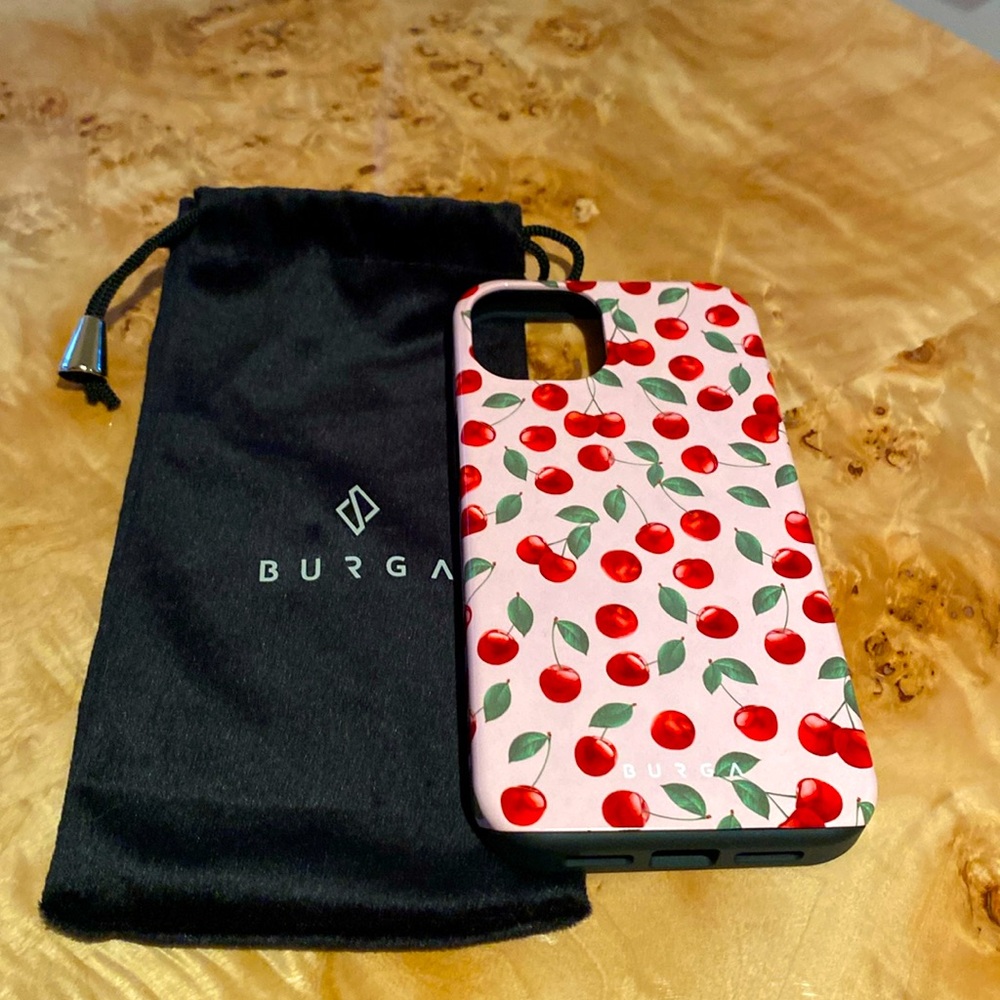 NWOT BURGA PHONE CASE